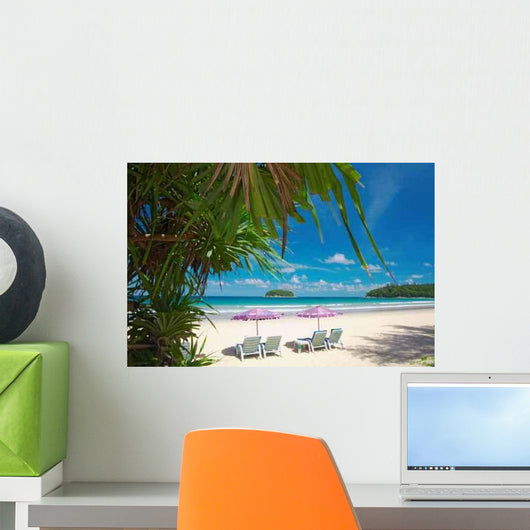 Mangrove and Chairs Wall Decal