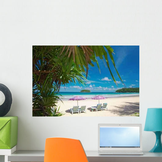 Mangrove and Chairs Wall Decal