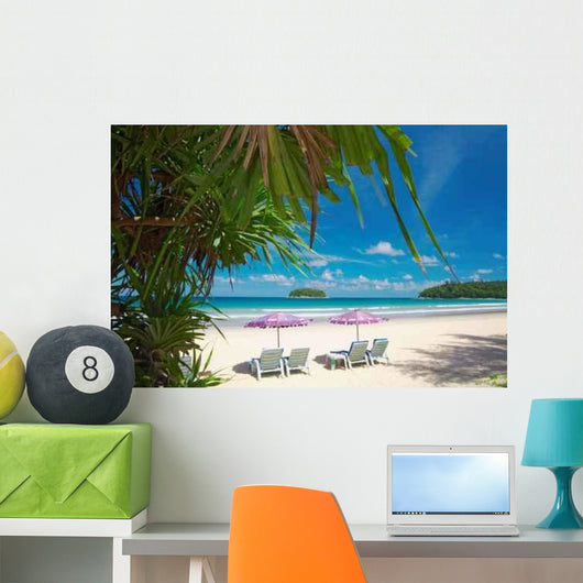 Mangrove and Chairs Wall Decal