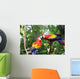 Love Parrot Wall Mural