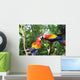 Love Parrot Wall Mural
