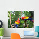 Love Parrot Wall Mural