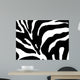 Abstract Zebra Print Wall Decal