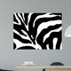 Abstract Zebra Print Wall Decal
