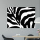 Abstract Zebra Print Wall Decal