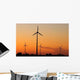 Wind Generators Sunrise Wall Decal