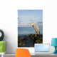 Portrait Maldivian Gray Heron Wall Mural