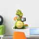 Dragon and Tablet Wall Decal