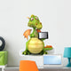 Dragon and Tablet Wall Decal