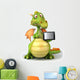 Dragon and Tablet Wall Decal