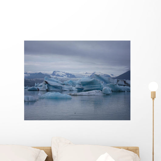 Ice Lagoon Wall Mural