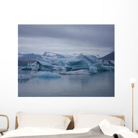 Ice Lagoon Wall Mural