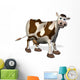Cartoon Cow Wall Decal