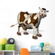 Cartoon Cow Wall Decal