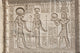 Hieroglypic Carvings on an Egyptian Temple Wall Mural