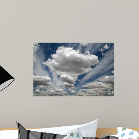 Sky with Strange Clouds Wall Decal