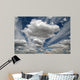 Sky with Strange Clouds Wall Decal