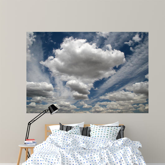 Sky with Strange Clouds Wall Decal