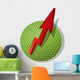 Grid Arrow up Wall Decal