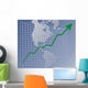 Chart Americas up Wall Mural