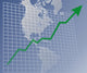Chart Americas up Wall Mural