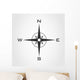 True North Compass Wall Decal