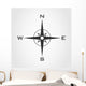True North Compass Wall Decal