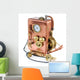 Copper Phone Wall Decal