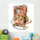 Copper Phone Wall Decal