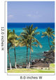hawaii kona beach Wall Mural