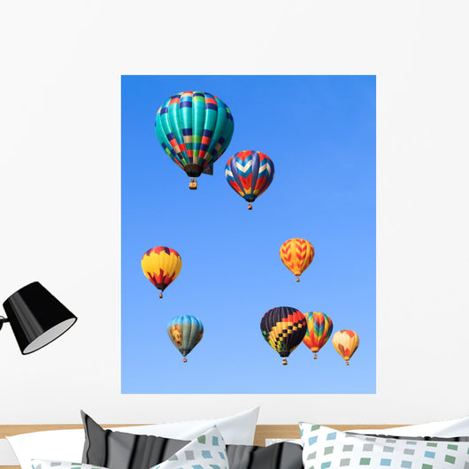 Hot Air Balloons over