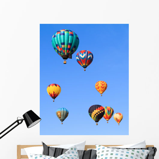 Hot Air Balloons over