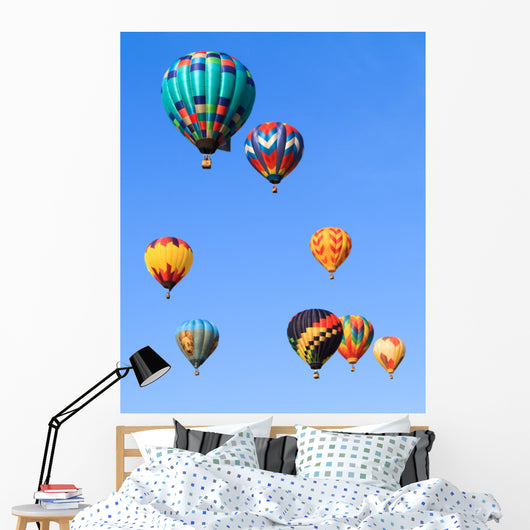 Hot Air Balloons over