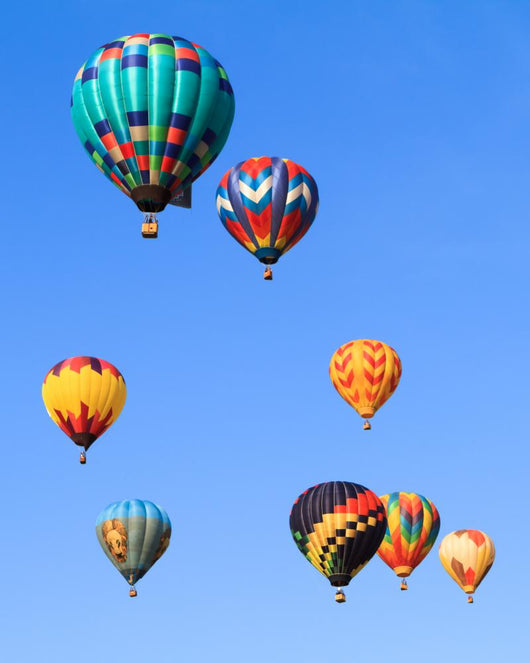 Hot Air Balloons over