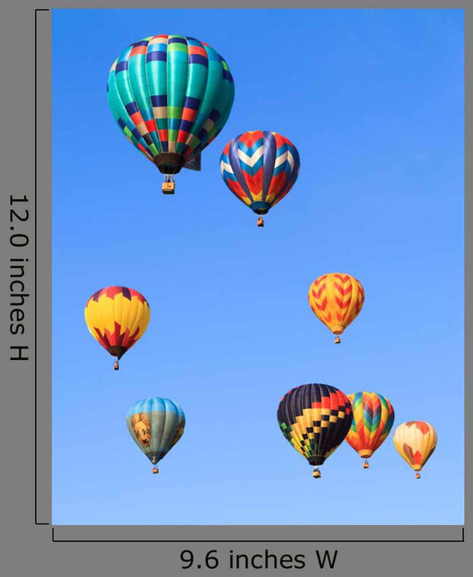 Hot Air Balloons over