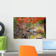 Japanese Garden Autumn Wall Mural