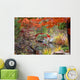 Japanese Garden Autumn Wall Mural