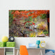 Japanese Garden Autumn Wall Mural