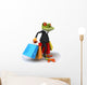 Business Frog Wall Decal