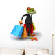 Business Frog Wall Decal