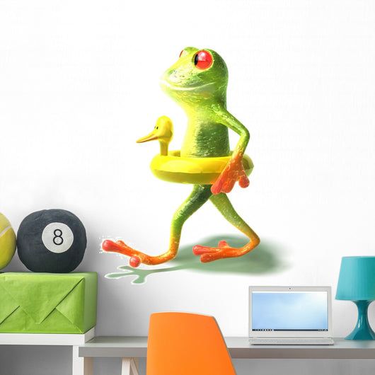 Frog Will Swim with