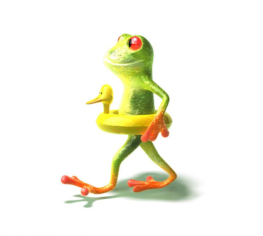 Frog Will Swim with
