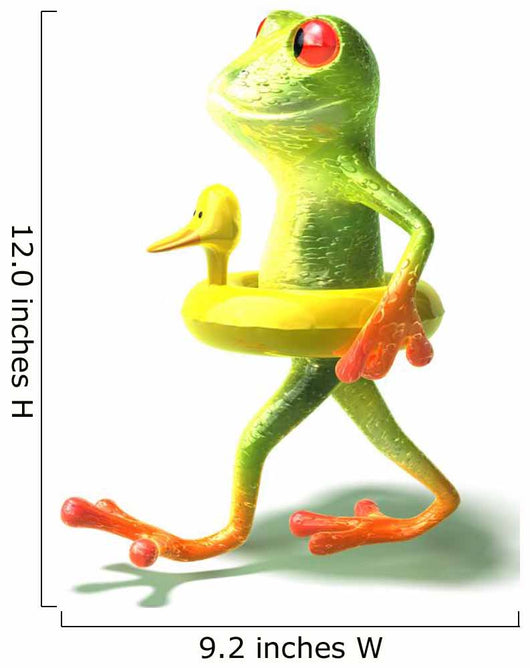 Frog Will Swim with