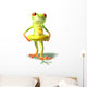 Frog Will Swim With a Buoy Duck Wall Decal