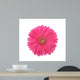 Red Gerber Daisy (Top View) Wall Decal