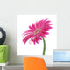 Red Gerber Daisy Wall Decal