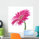 Red Gerber Daisy Wall Decal