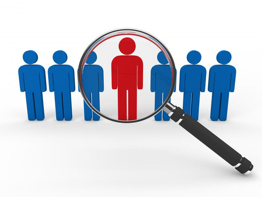 magnifying glass team Wall Decal
