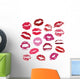 Collection of Kisses Wall Decal