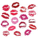 Collection of Kisses Wall Decal